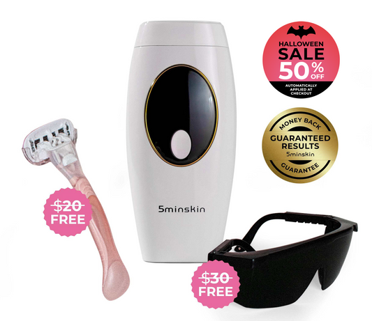 5MINSKIN AT-HOME LASER HAARVERWIJDERING HANDSET