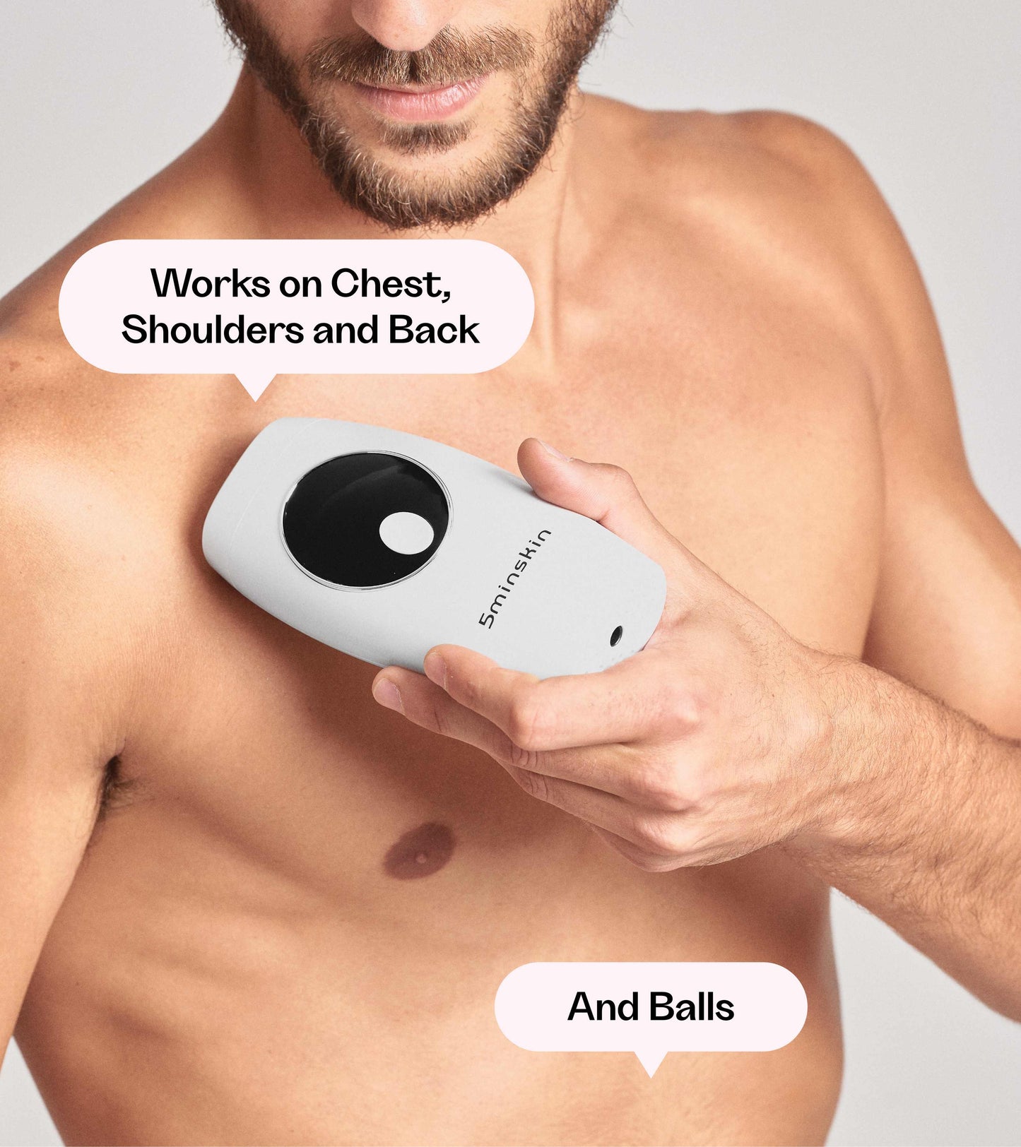 5MINSKIN HAIR ZAPPER 2.0 - COMBINÉ D'ÉPILATION LASER À DOMICILE