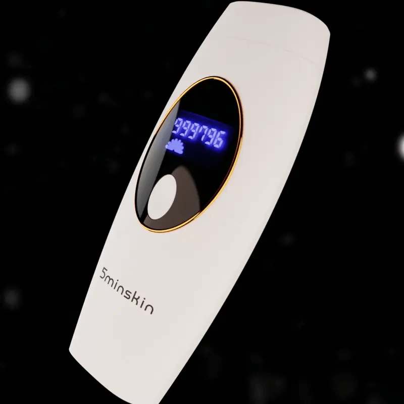 5MINSKIN AT-HOME LASER HAIR REMOVAL HANDSET + BODY SCRUB