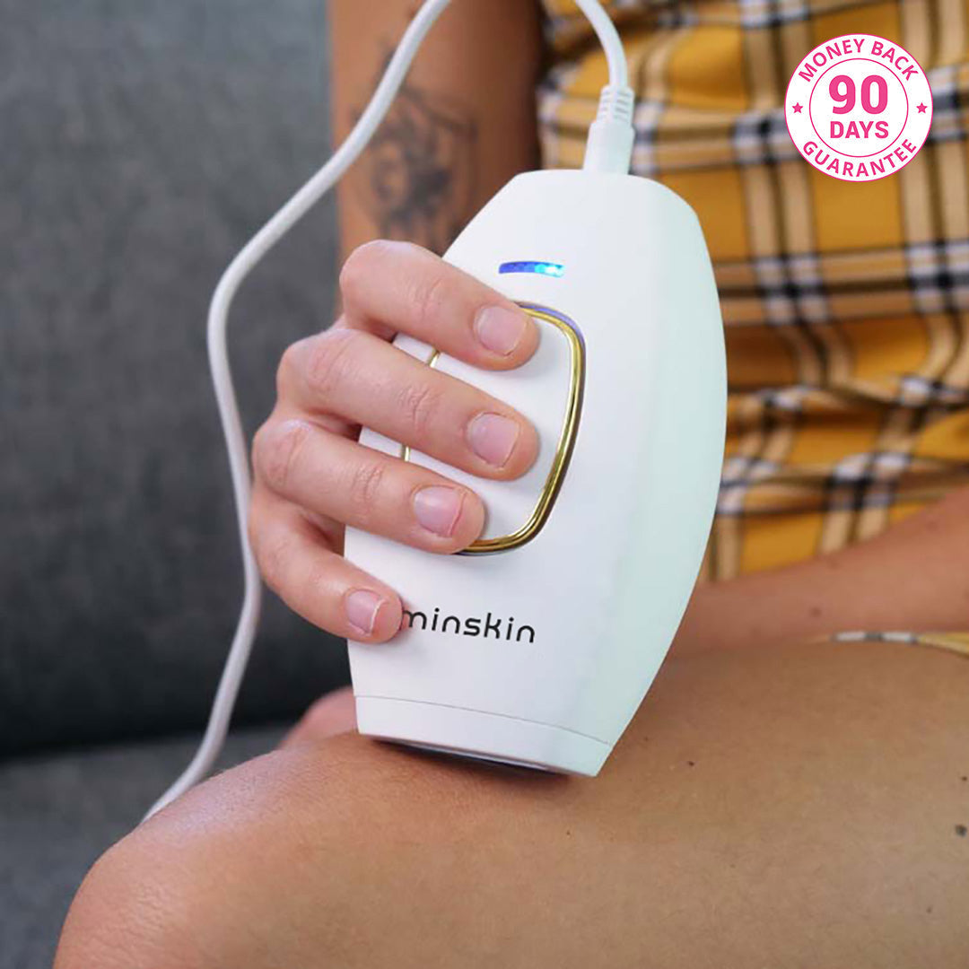 COMBINÉ D'ÉPILATION LASER À DOMICILE SANS DOULEUR