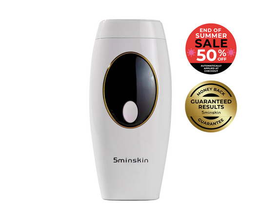 5MINSKIN AT-HOME LASER HAIR REMOVAL HANDSET - 50% OFF END OF SUMMER