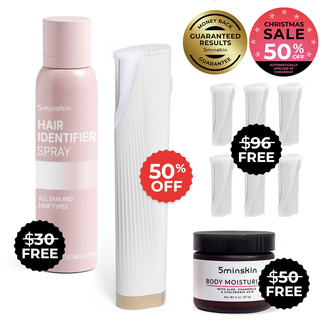 5MINSKIN AT-HOME LASER HIRVIENPOISTOJÄRJESTELMÄ