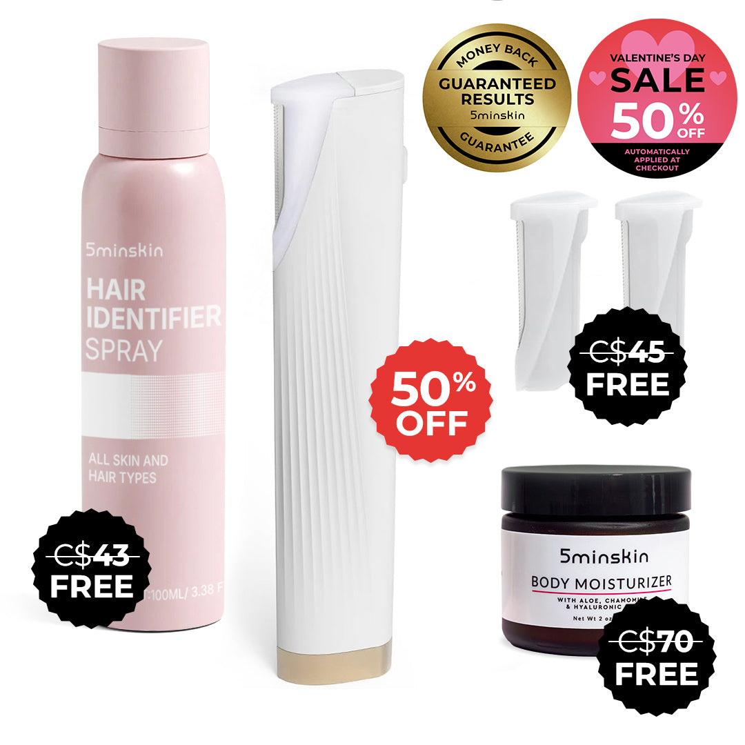 5MINSKIN AT-HOME LASER HAARVERWIJDERING HANDSET