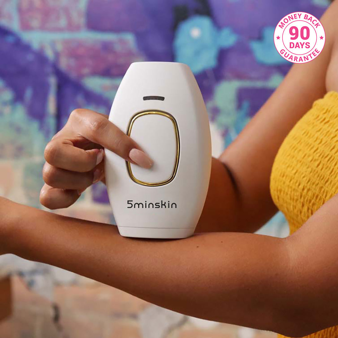 PAIN-FREE AT-HOME LASER HAIR REMOVAL HANDSET